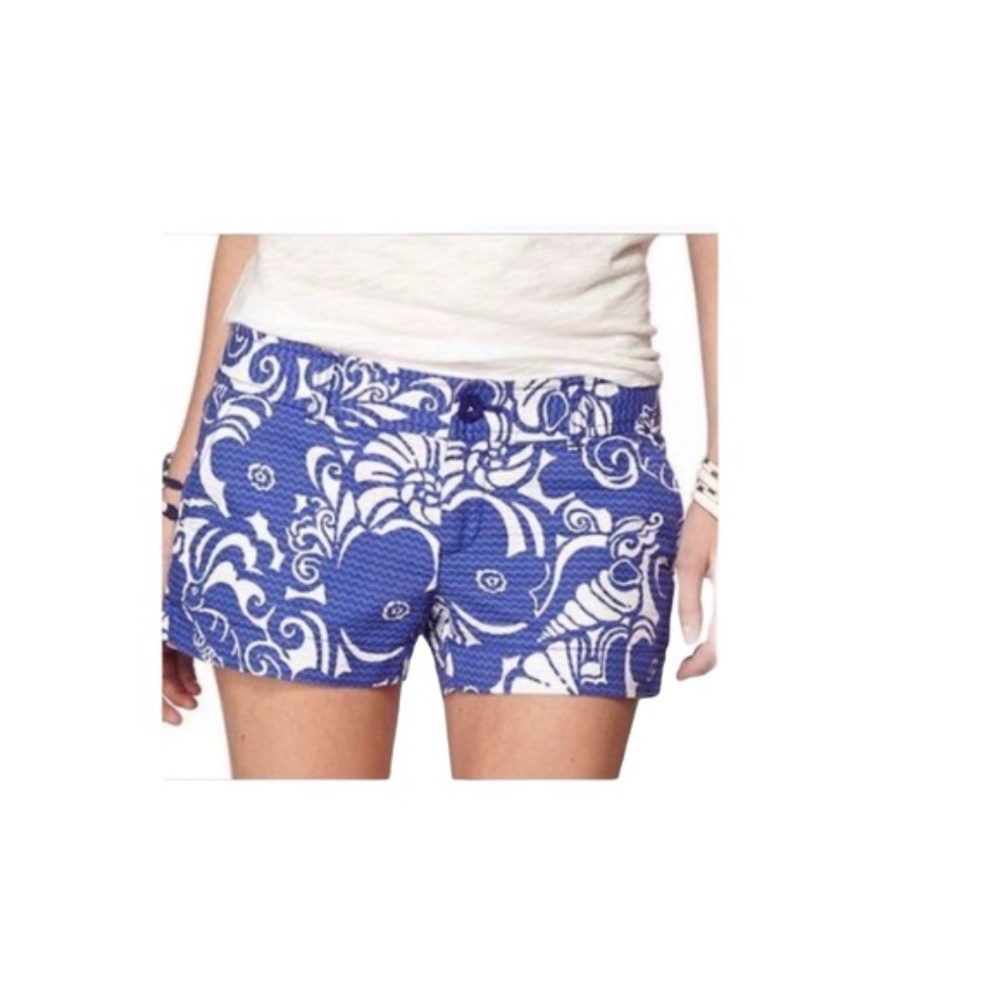Lilly Pulitzer Walsh Short Spectrum Blue Tide Pool 8